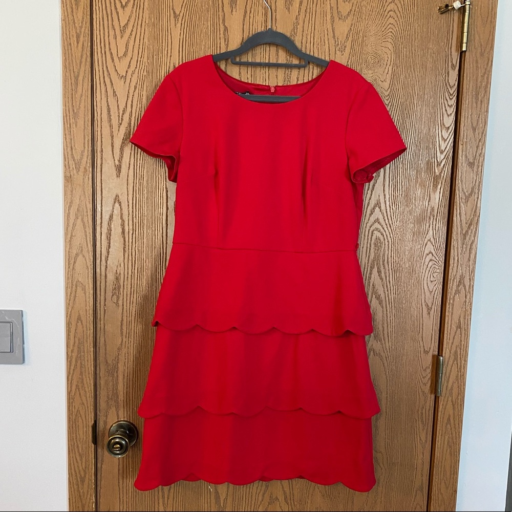 Red dress (Petite)